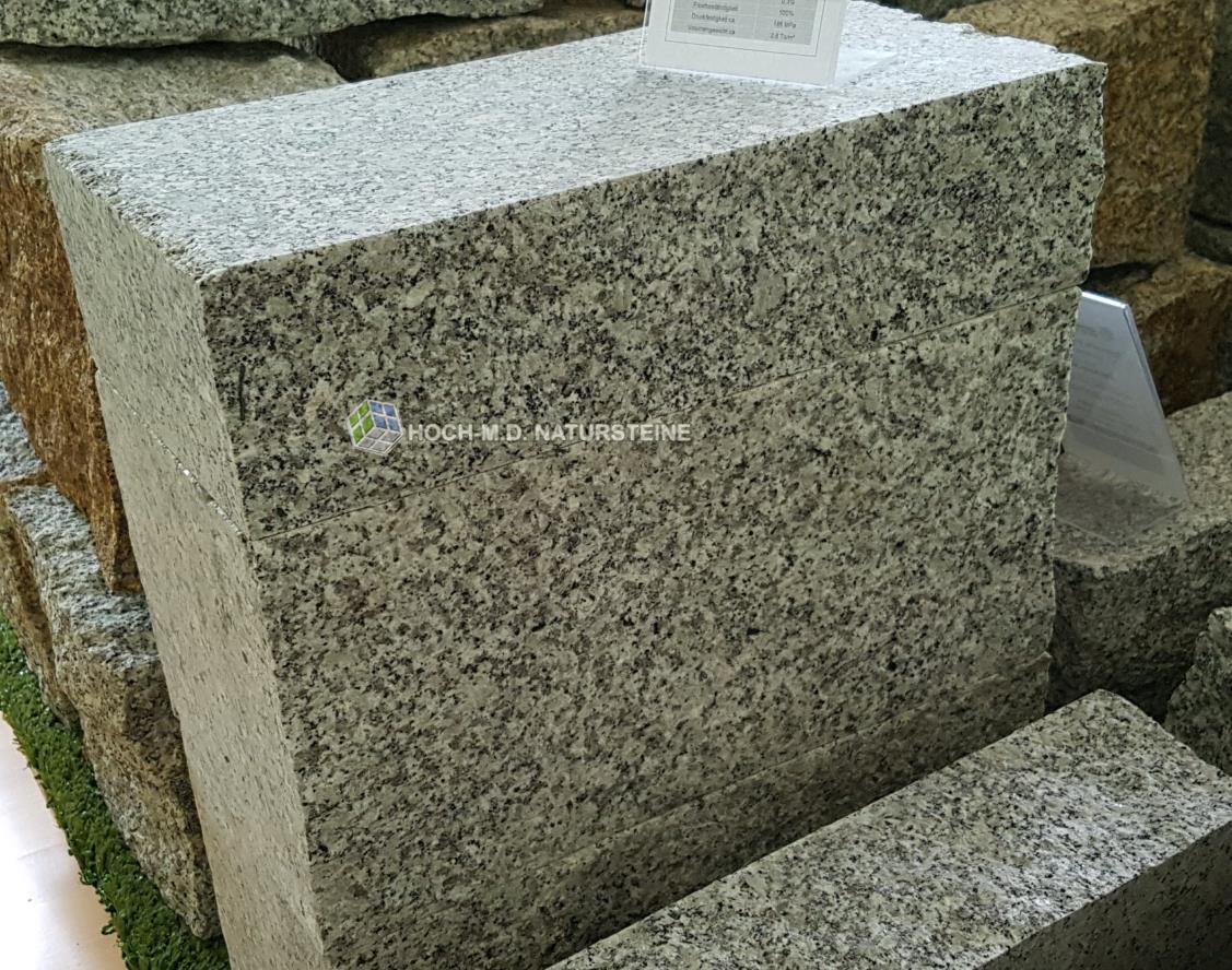 Granit Mauersteine Laban1/2, Trockenmauer