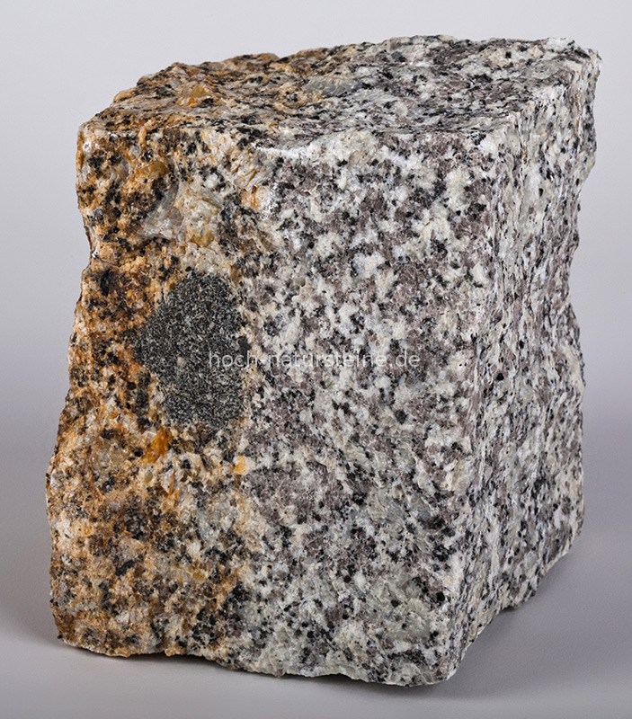 Granitpflaster Laban-G graugelb 8/11 cm