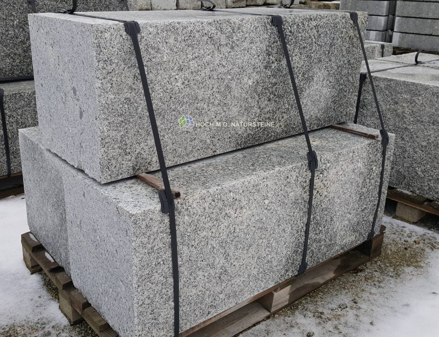 Granit aus Schlesien, Granit Quader aus Polen