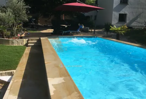 Sandsteinplatten-3-40-70-cm-gesägt Quarzsandstein Pool