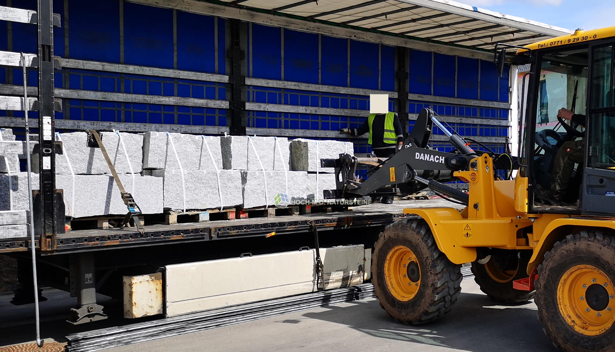 Granitsteine Laban, Granitblöcke