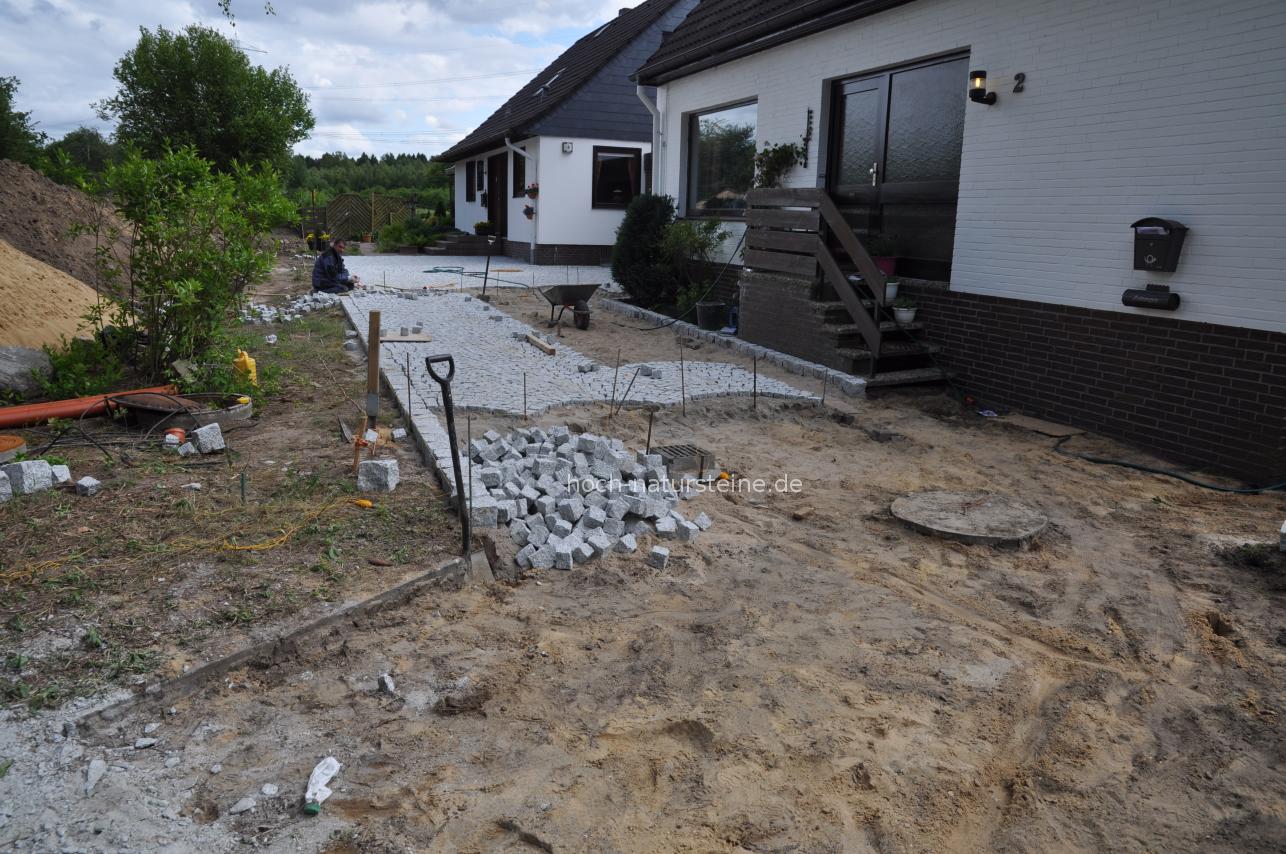 Verlegung Granitpflaster, Laban-2 Mittelkorn, Preise auf Anfrage