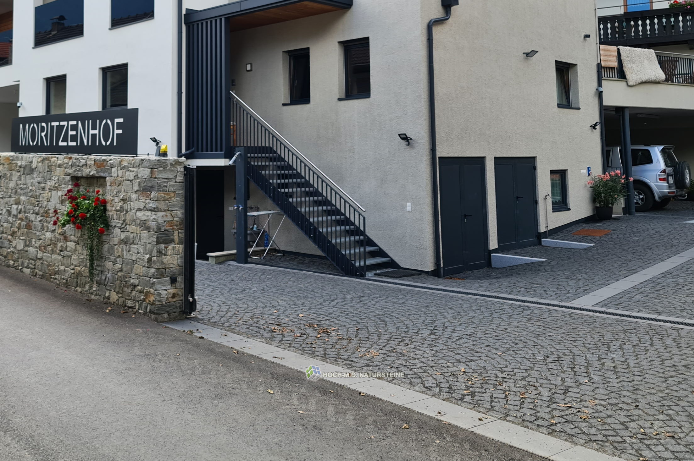 Granit Nordit, Granitsteine