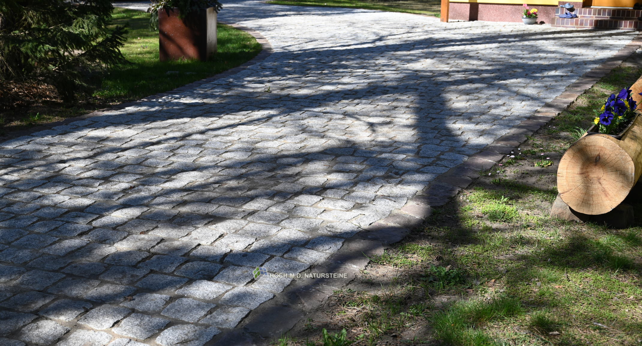 Granitpflaster, Granitsteine