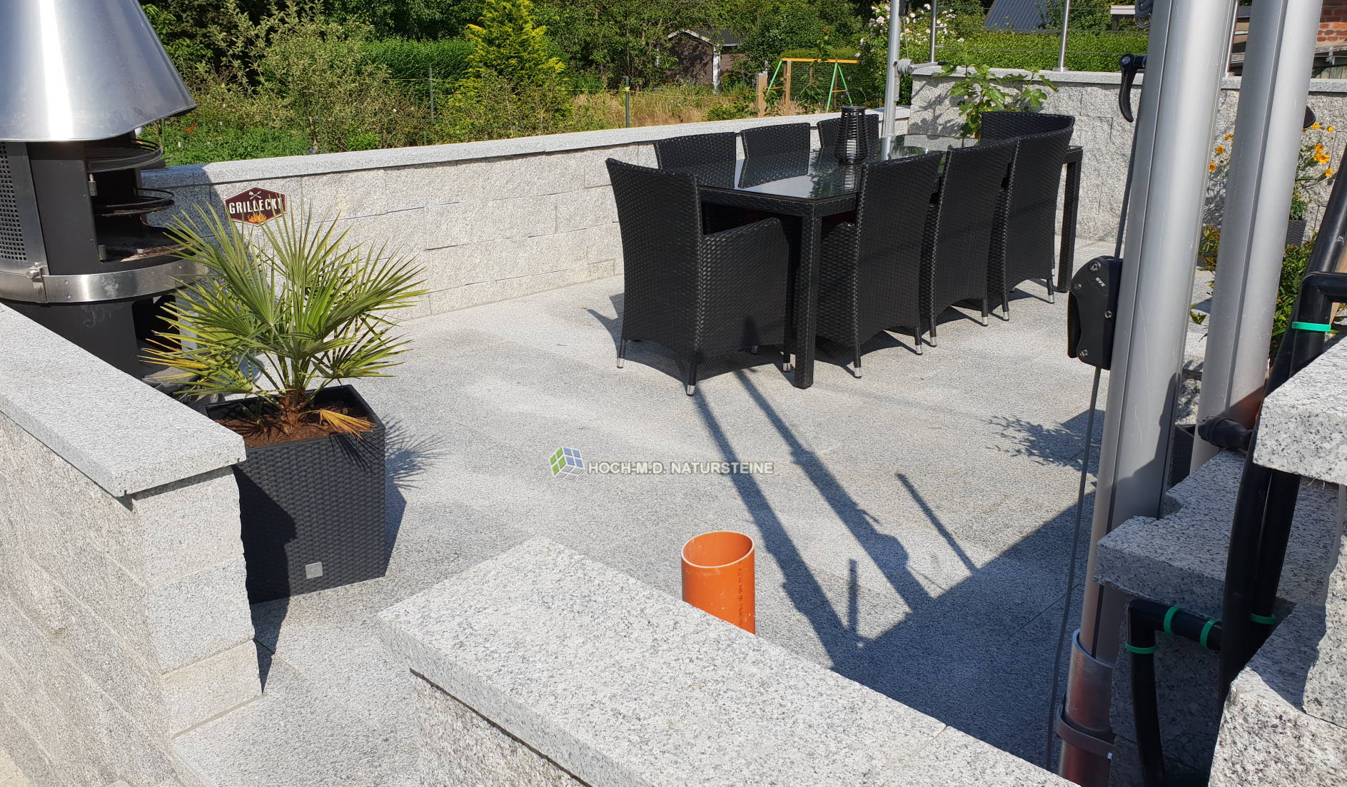 Granitmauersteine. Granitsteine Laban, Haburg, Berlin, München, Hanovver