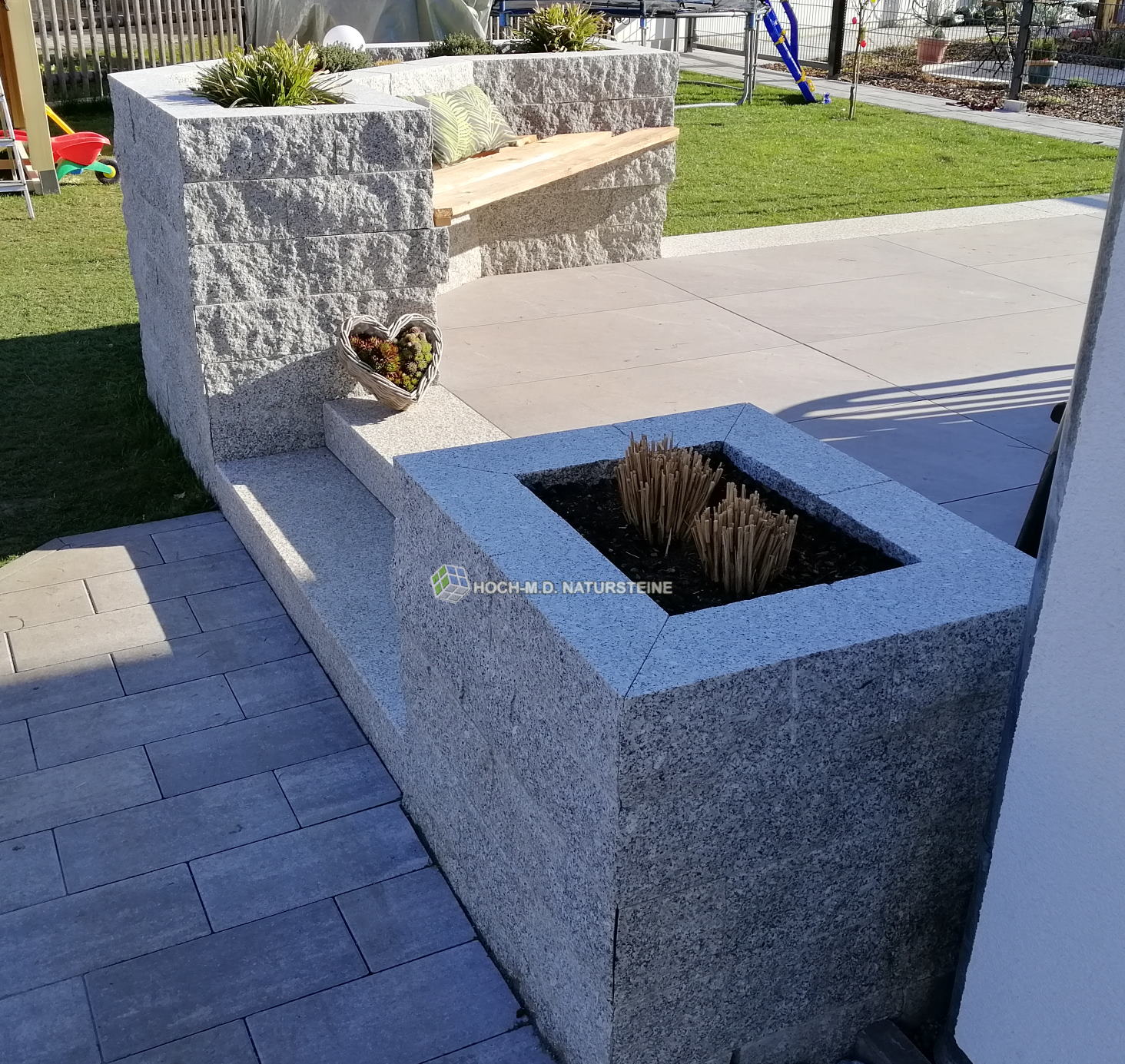 Granitsteine Laban-2, Granitmauersteine