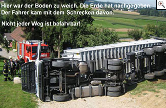LKW Zufahrt